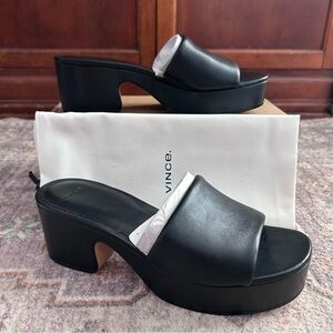 Vince Margo Platform Sandals Womens Size 9